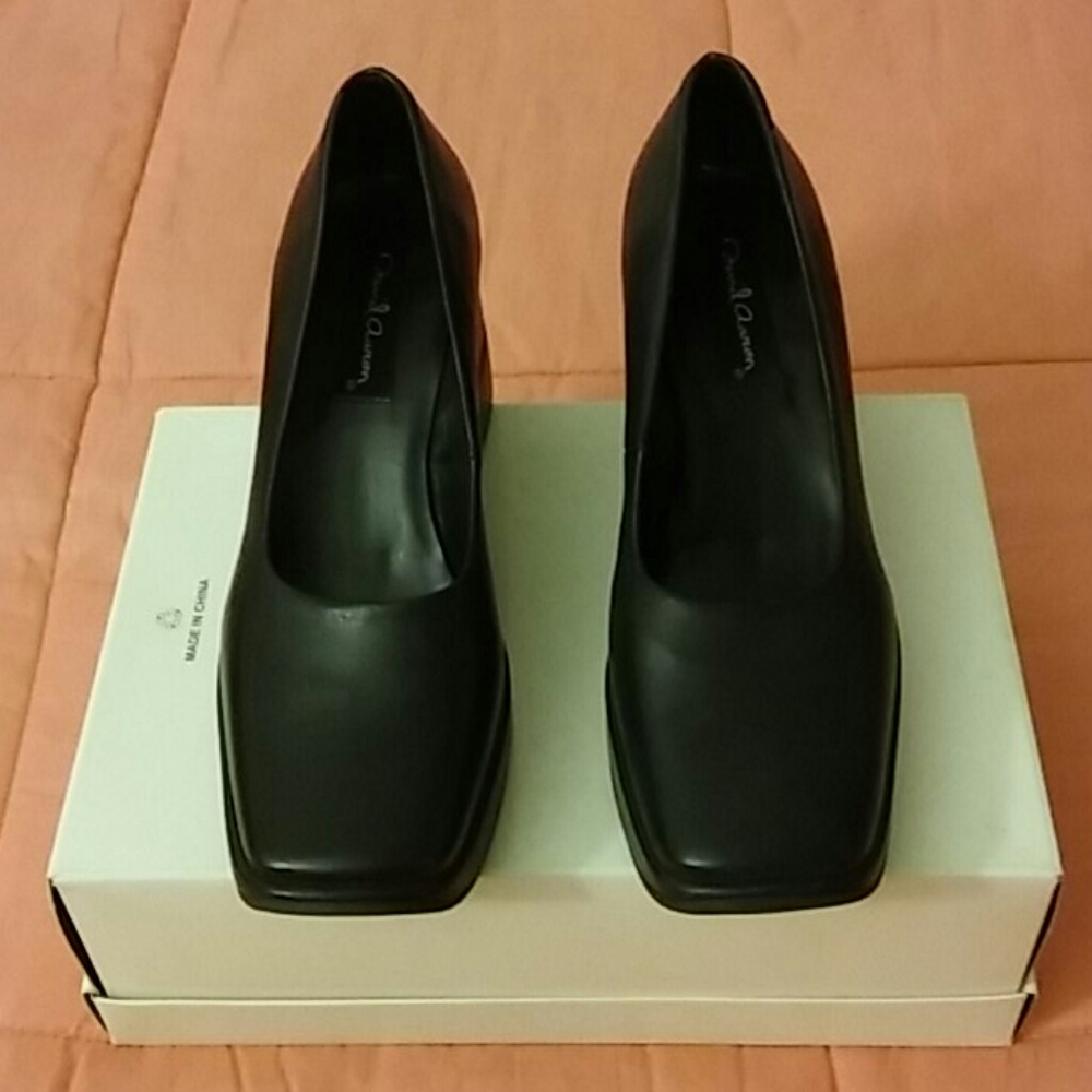 Women's Black Wedge Shoes